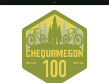 Tablet Screenshot of chequamegon100.org